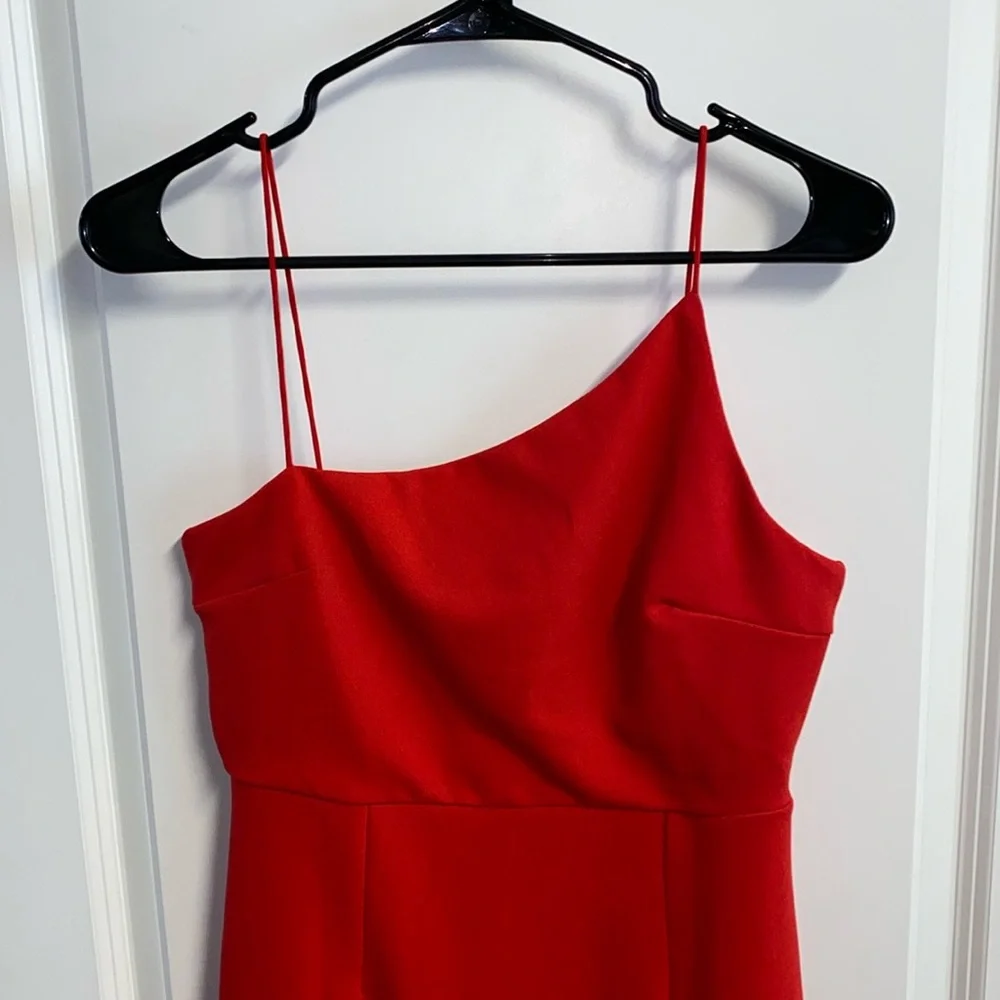 Aero Red Midi Dress by Princess Polly_2